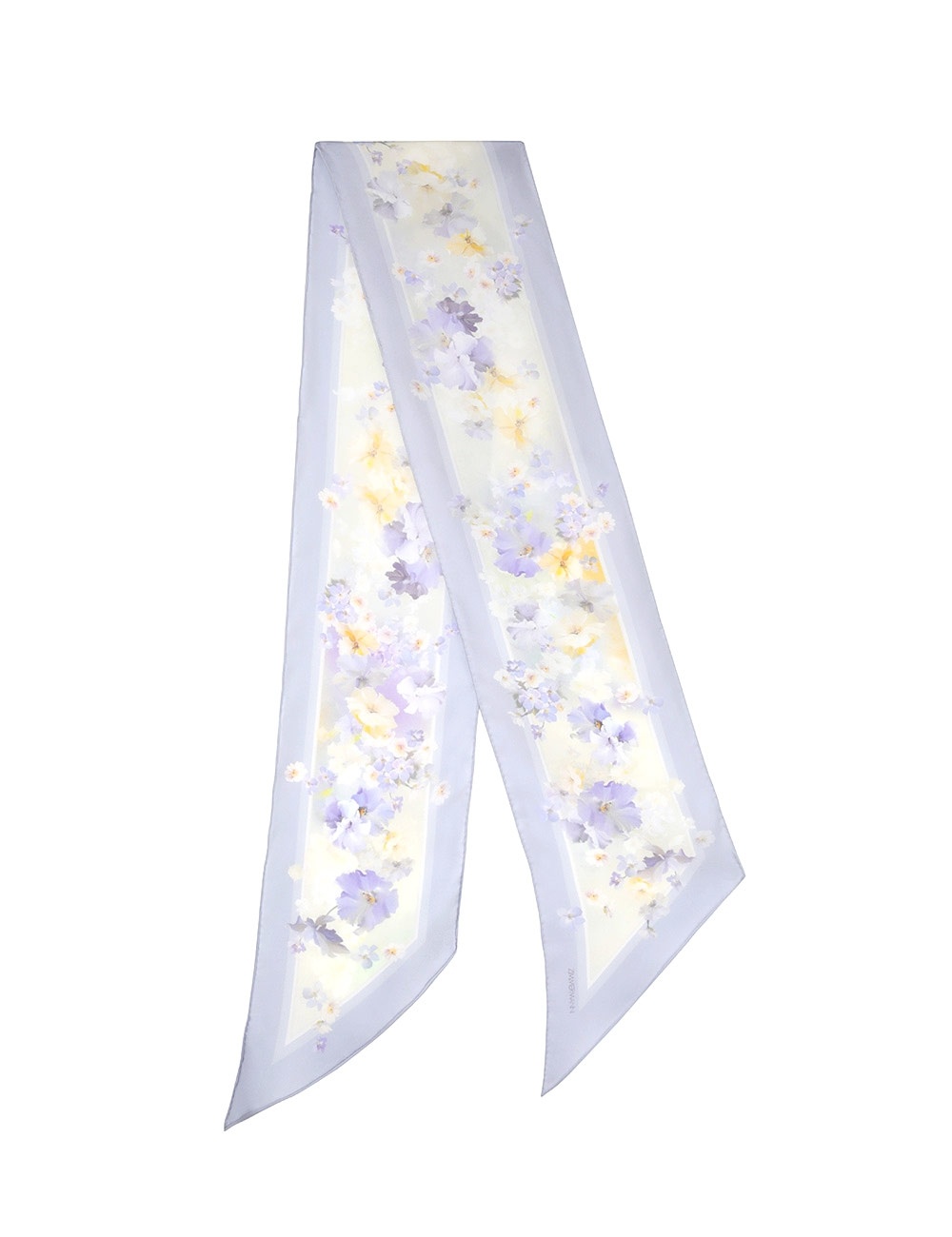 PRINTED SILK NECKSCARF - 3