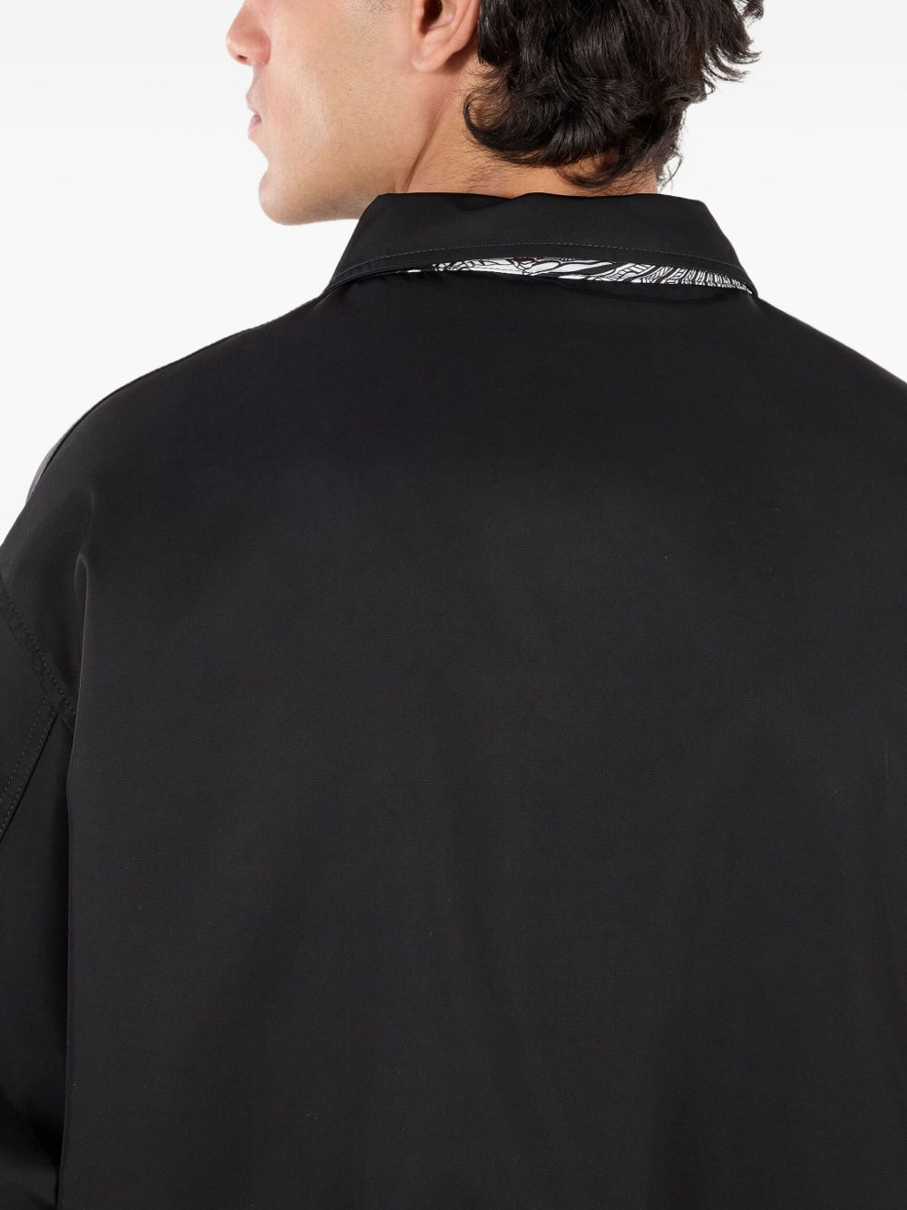 dragon-print reversible bomber jacket - 4