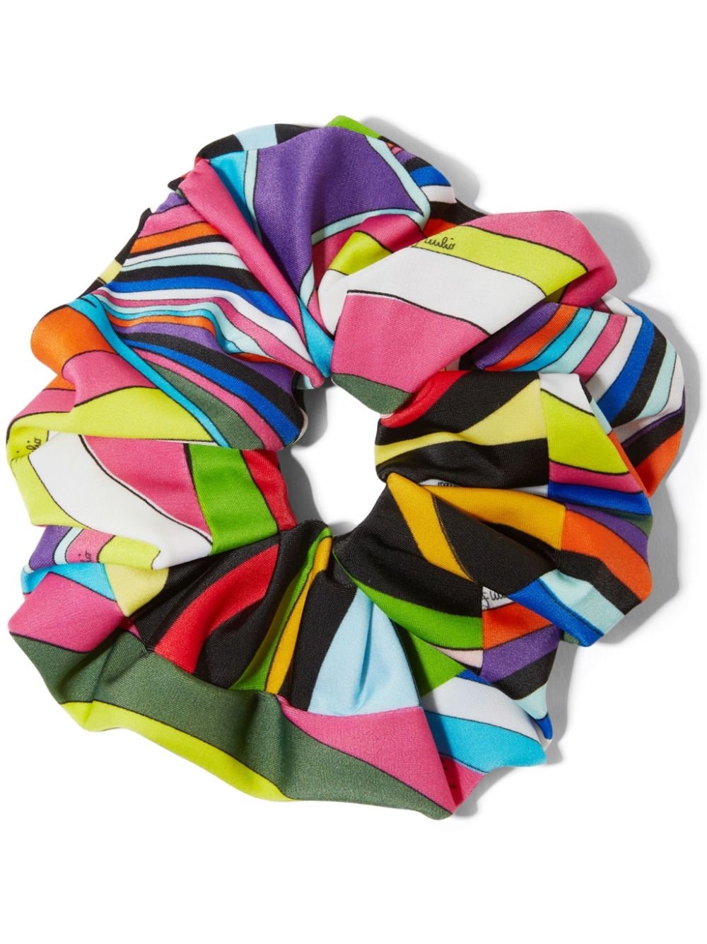 Iride-print scrunchie - 1