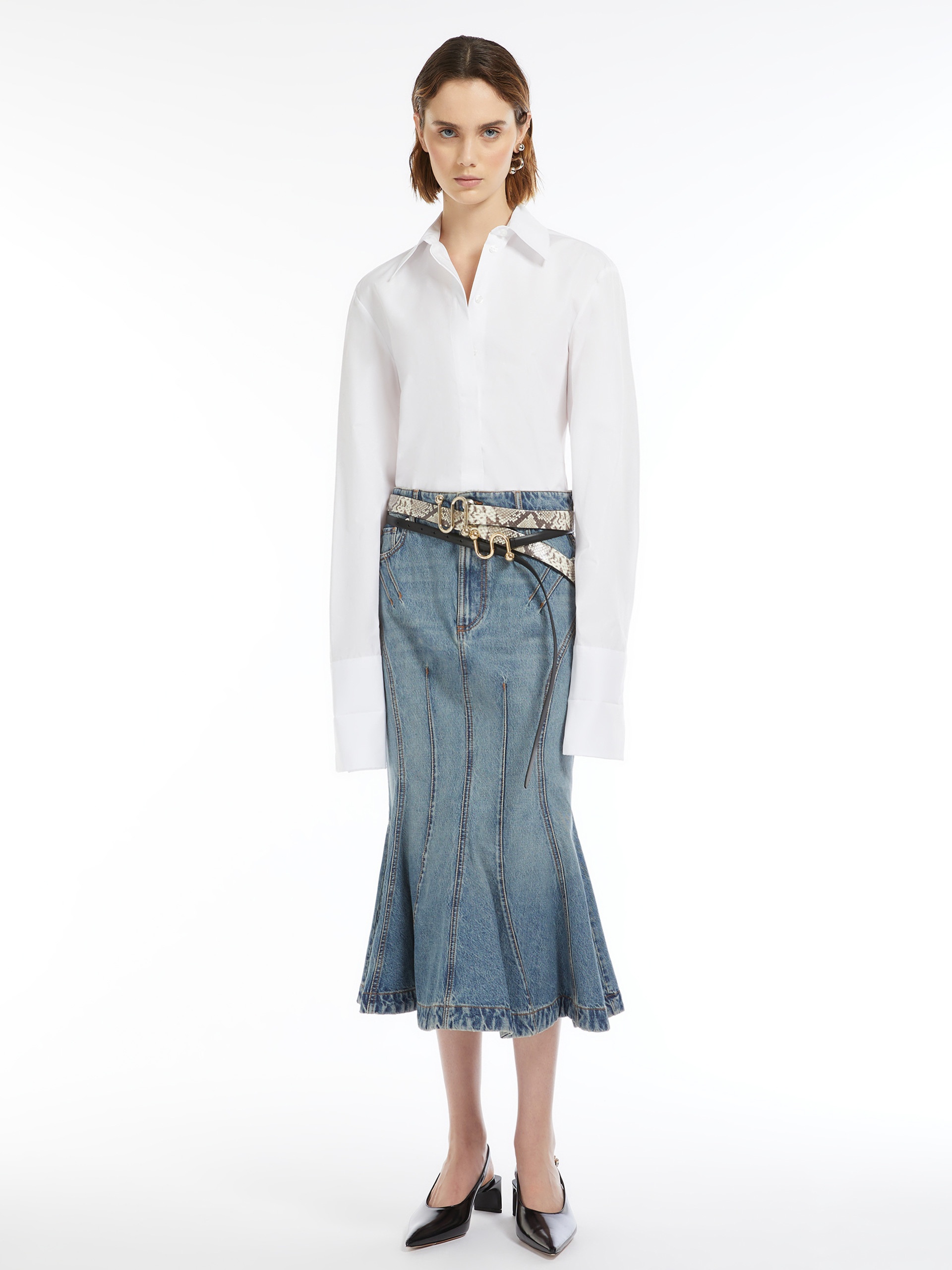 CASA Denim mermaid skirt - 2