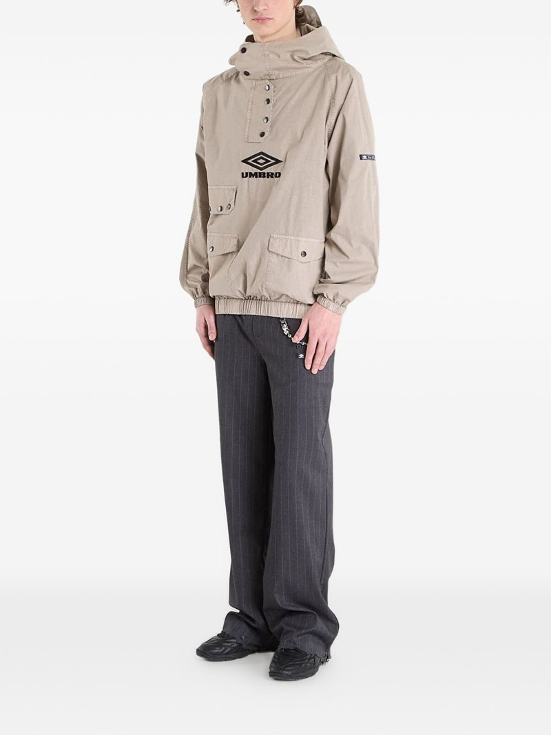 umbro hooded flap-pocket jacket outlook