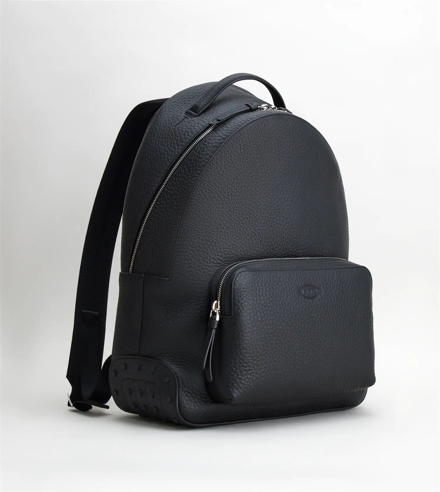 LEATHER BACKPACK MEDIUM - BLACK - 2