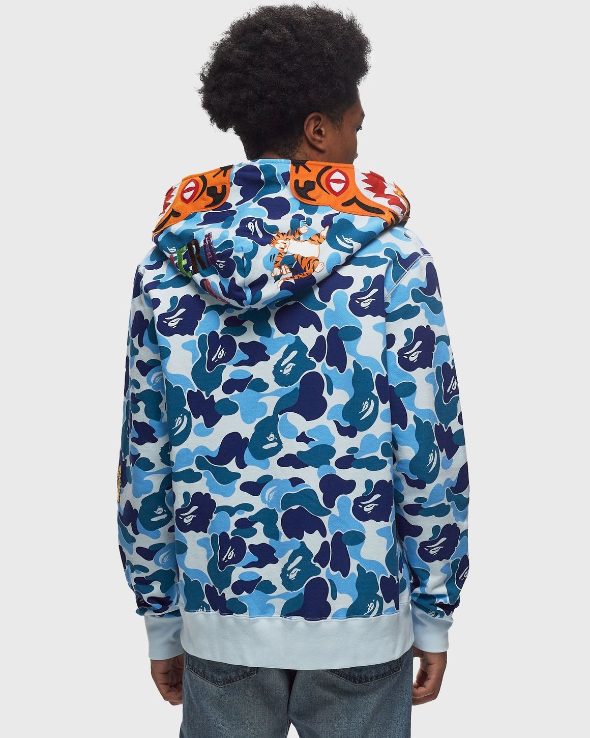 ABC CAMO TIGER FULL ZIP HOODIE - 3