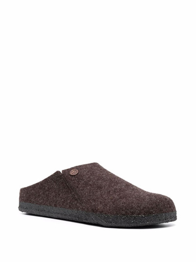 BIRKENSTOCK felted closed-toe mules outlook