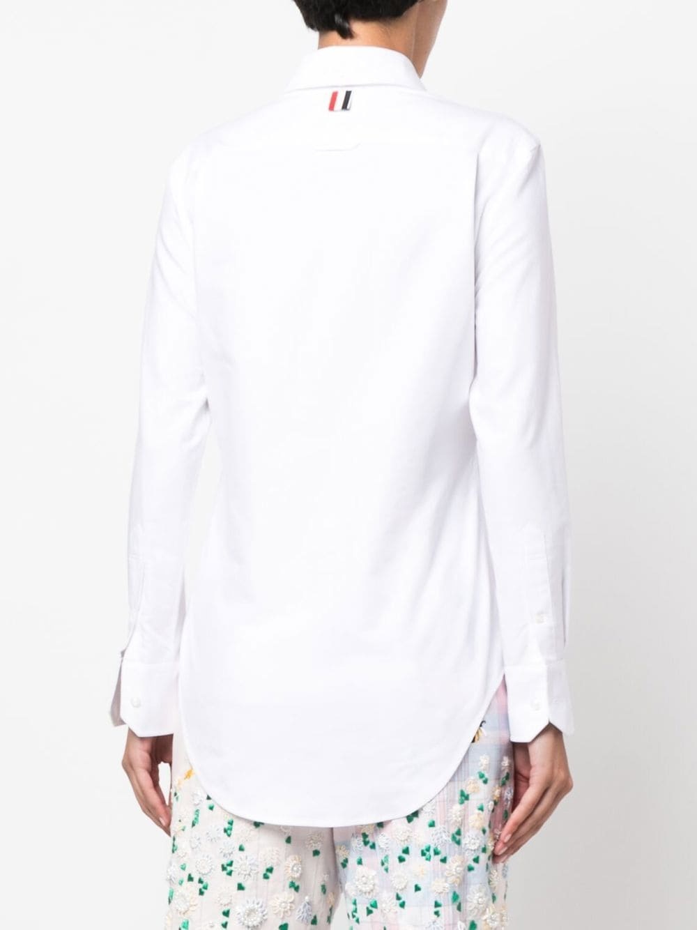 embroidered long-sleeve shirt - 4
