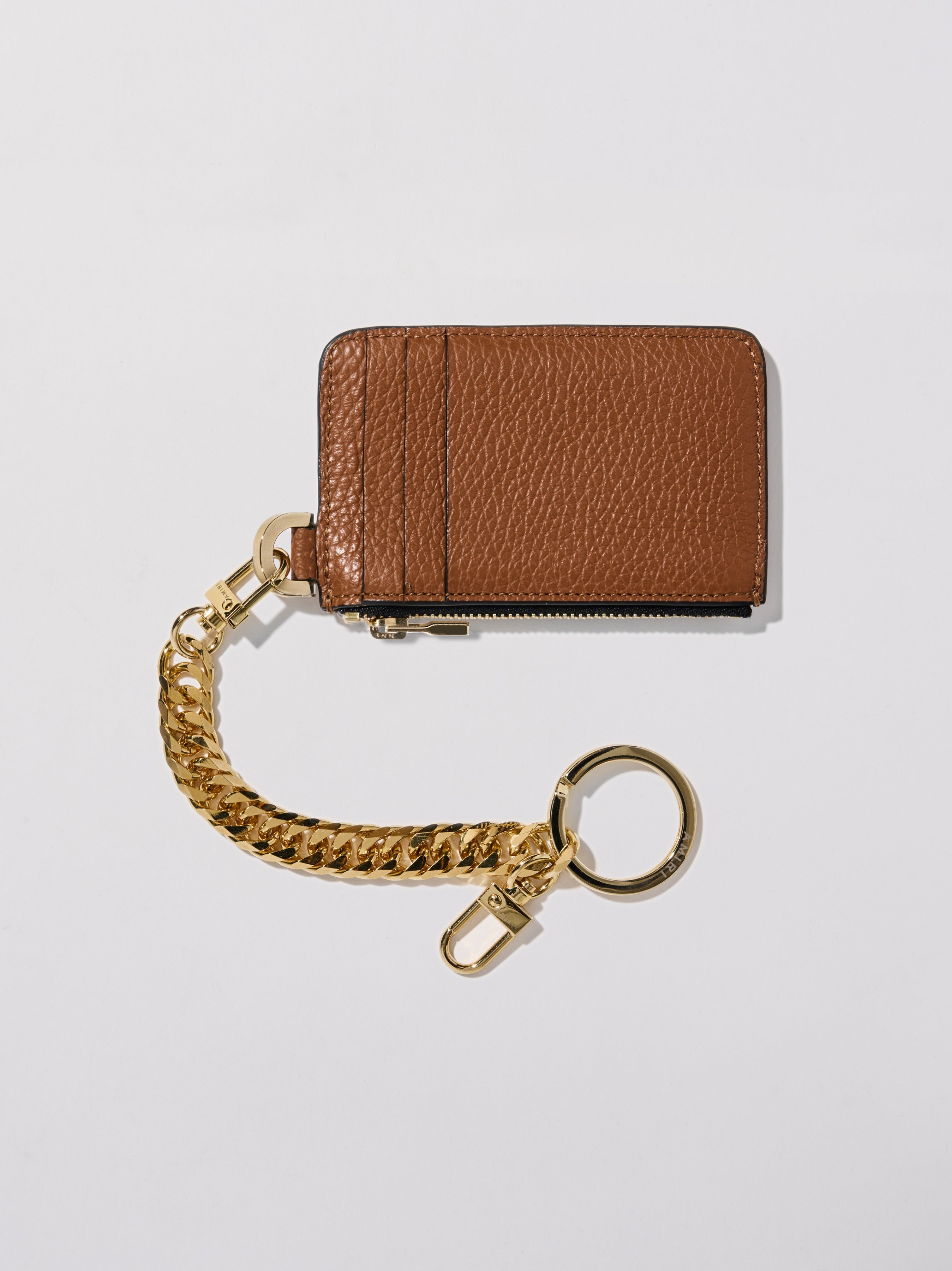 PEBBLED LOGO CHAIN WALLET - 3