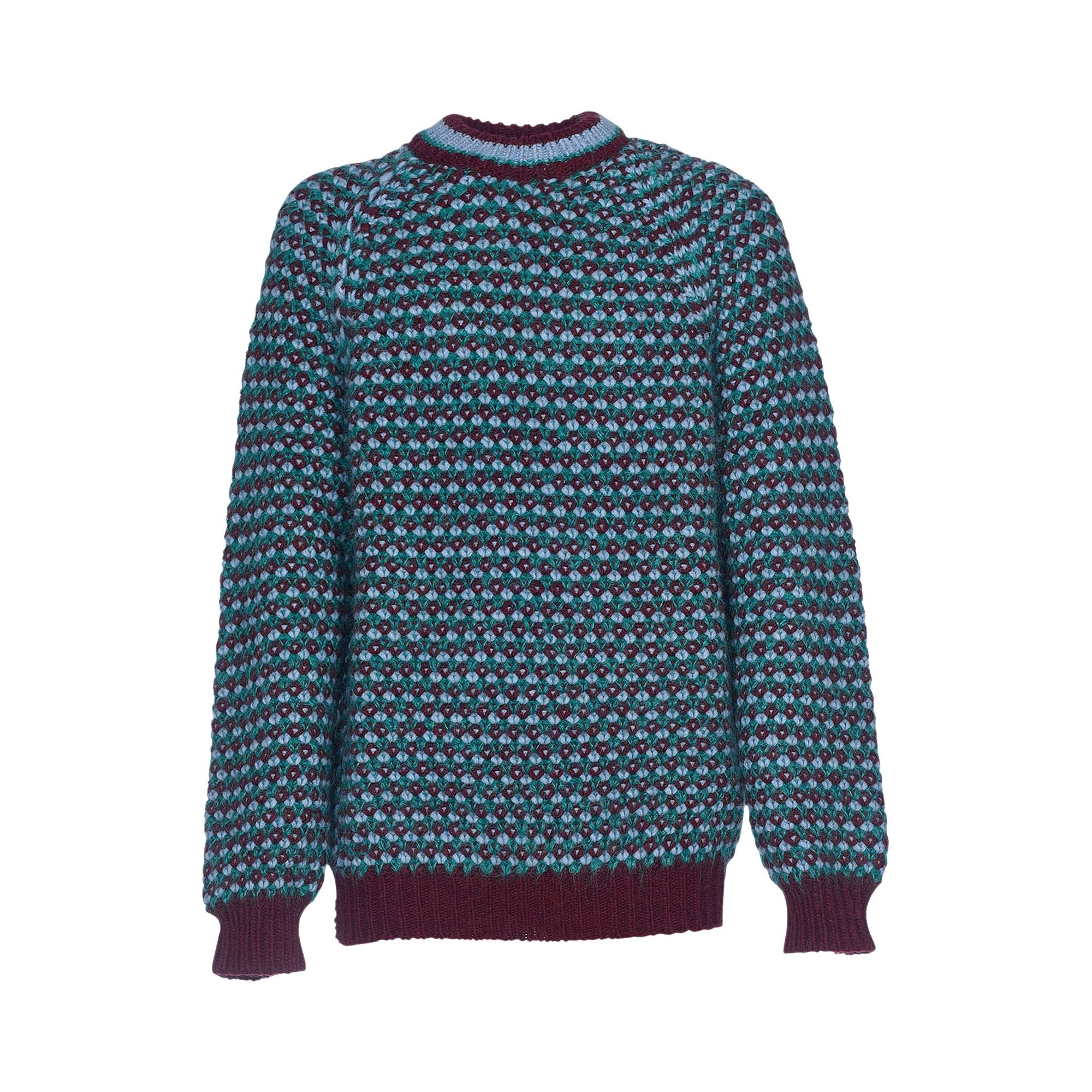 Marni Crew Neck Long-Sleeve Sweater 'Mint' - 1