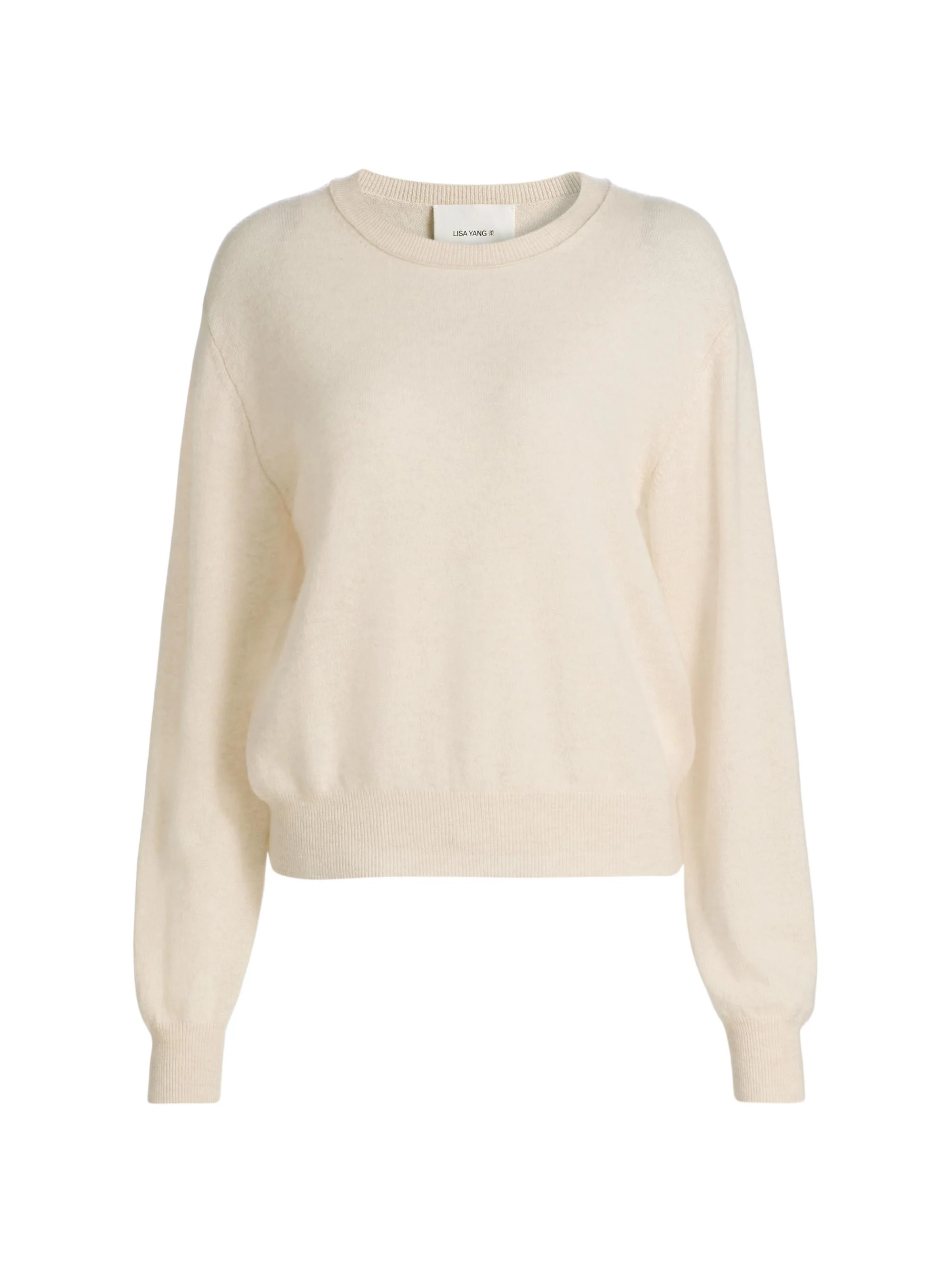 Women's Greer Cashmere Sweater - Oat - 1