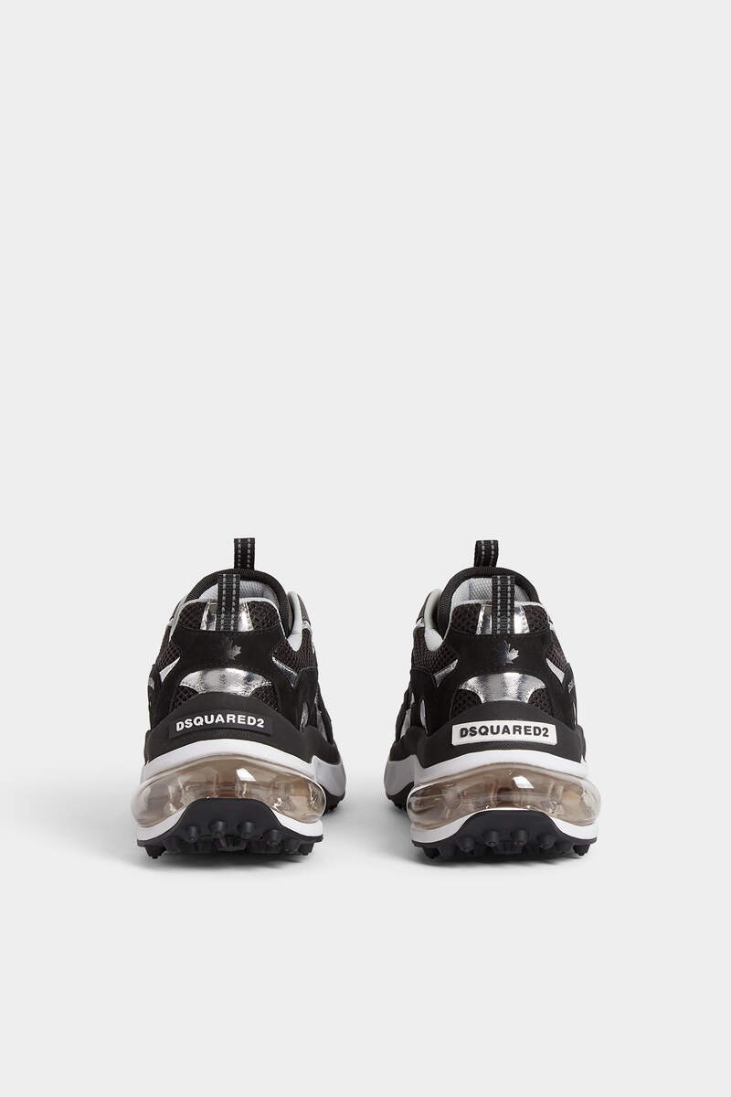 BUBBLE LACE-UP LOW-TOP SNEAKERS - 3