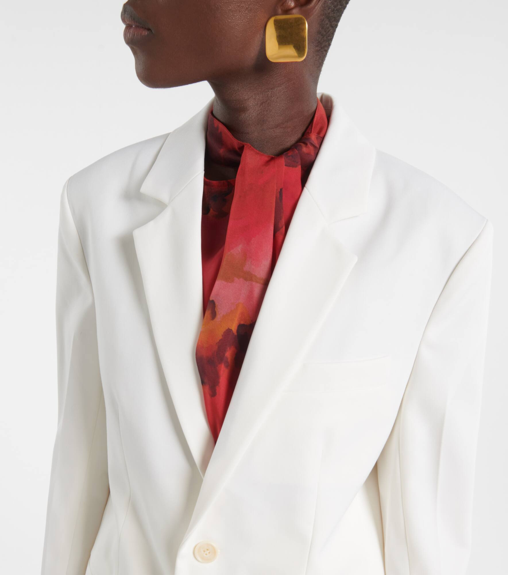 Wool-blend blazer - 4