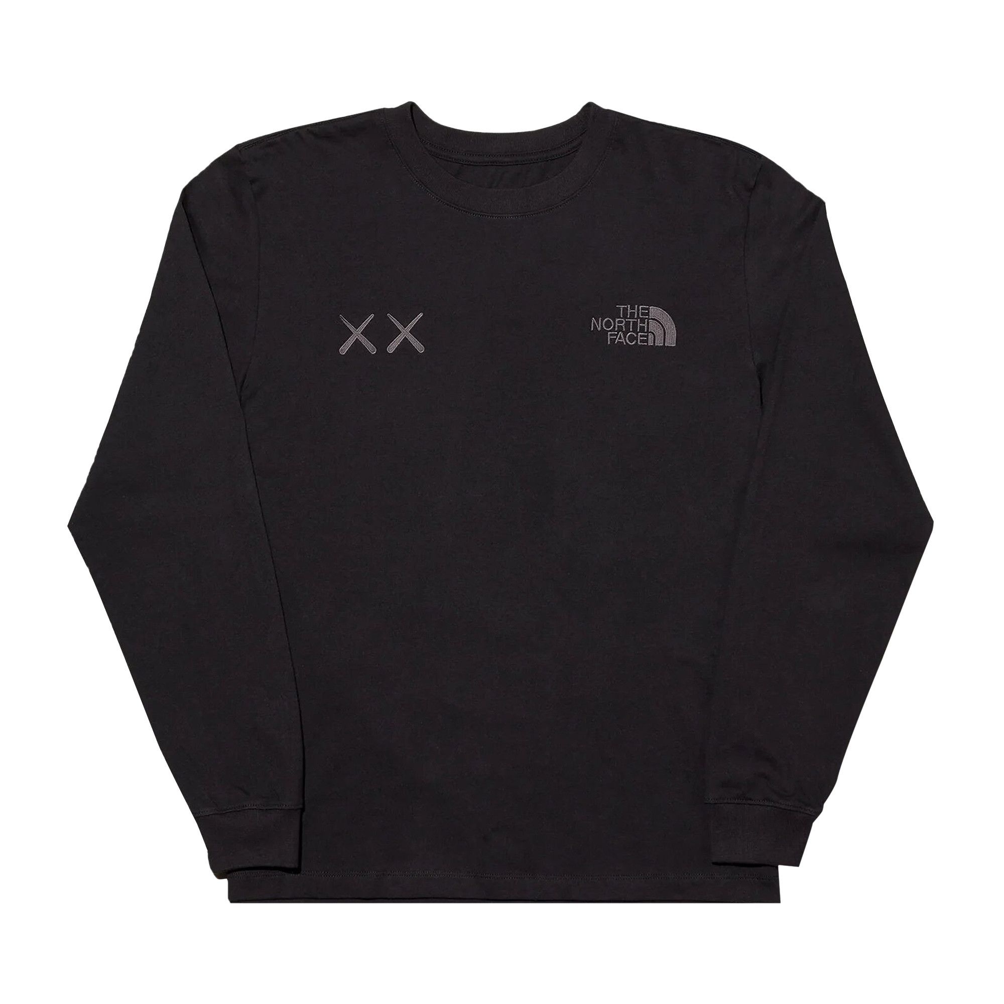 The North Face x KAWS Long-Sleeve Tee 'TNF Black' - 1
