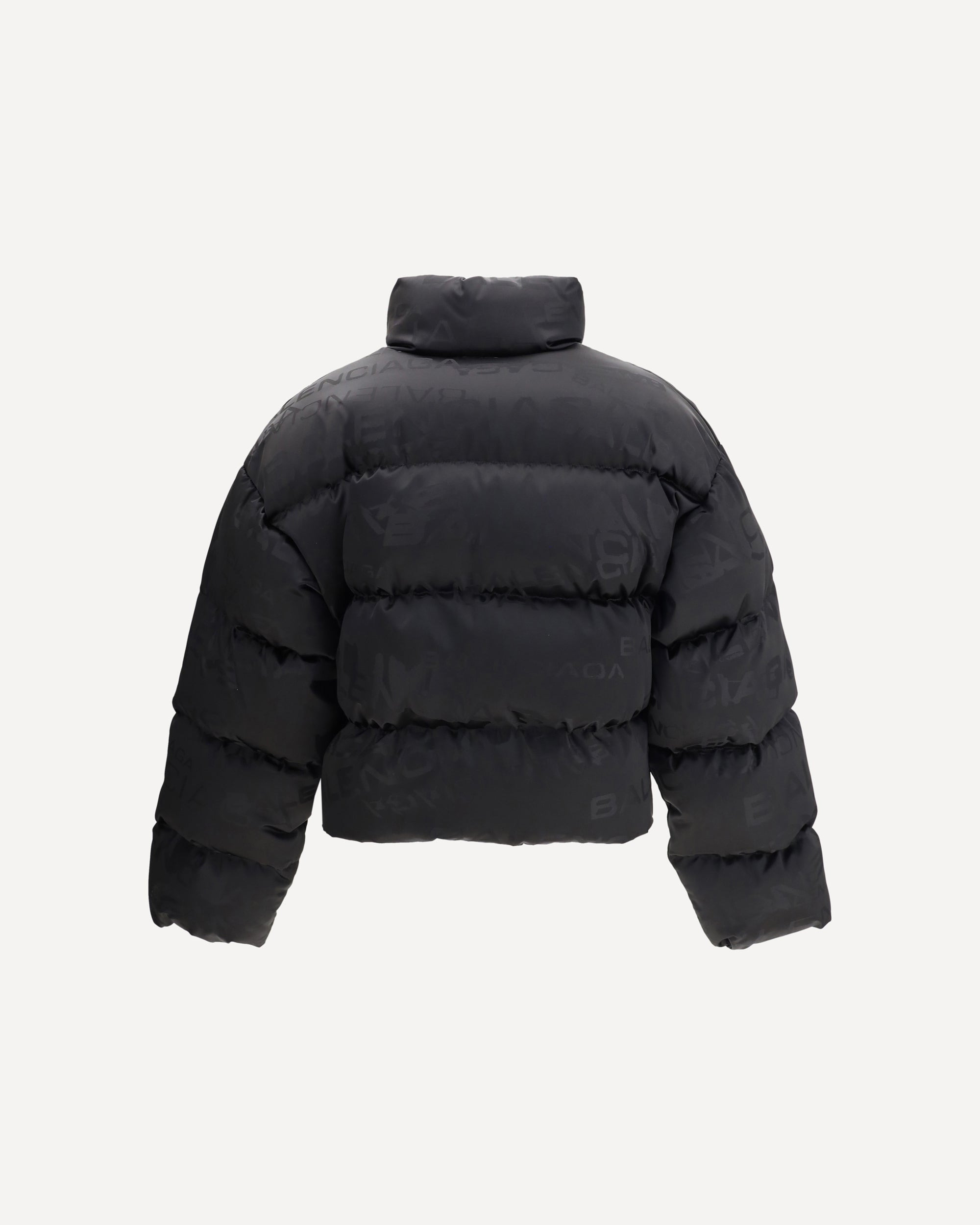 Cropped Puffer Jacket with logo motif - 2