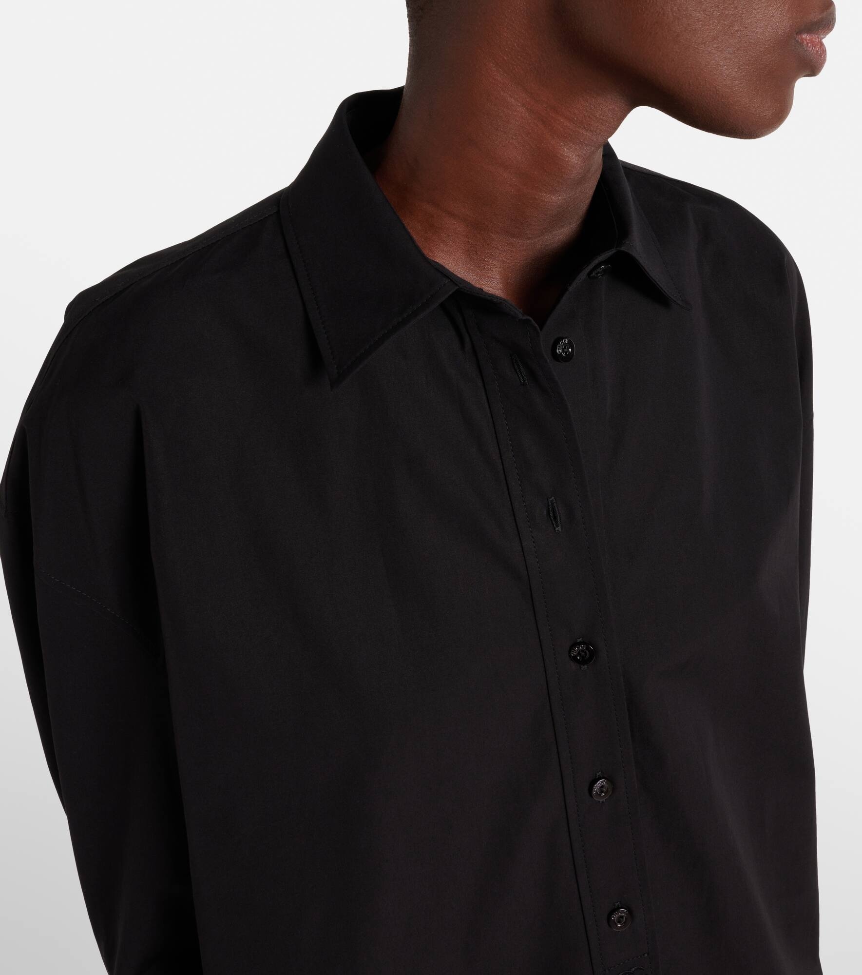 Cotton poplin shirt - 4