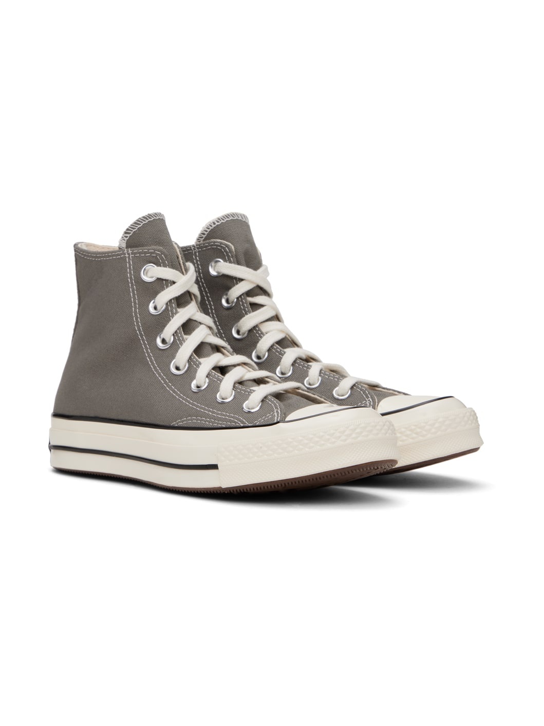 Gray Chuck 70 Vintage Canvas Sneakers - 4