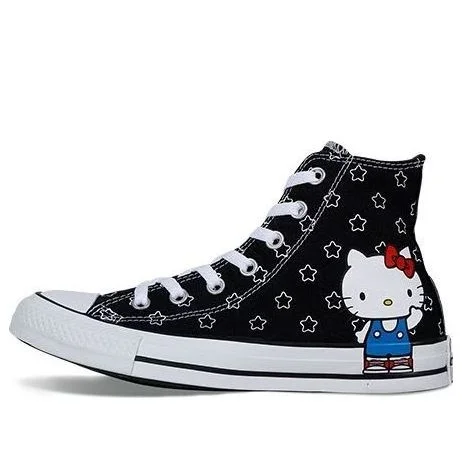 Converse Hello Kitty x Chuck Taylor All Star High 'Black' 163919C - 1