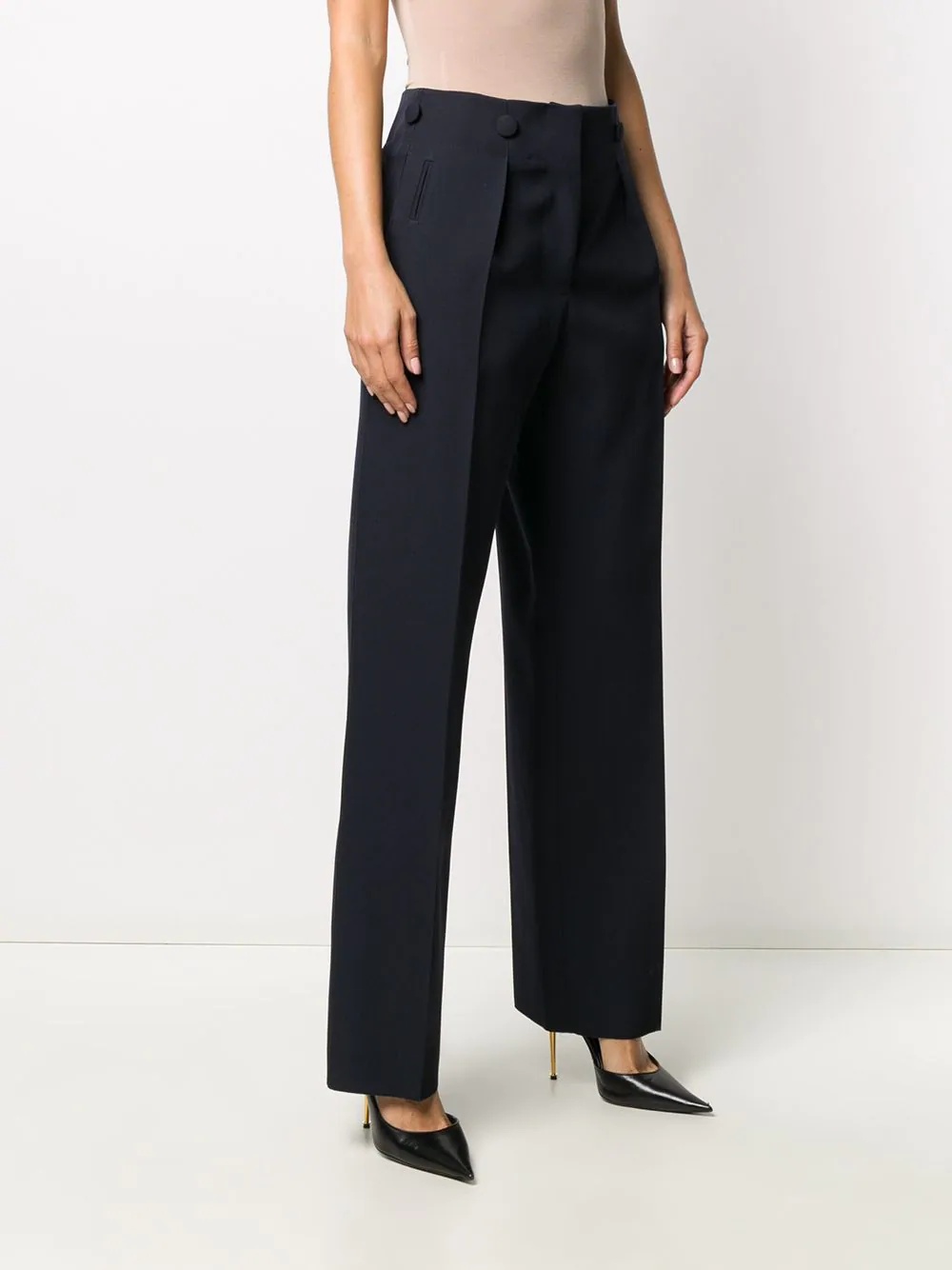 tailored wool trousers - 3