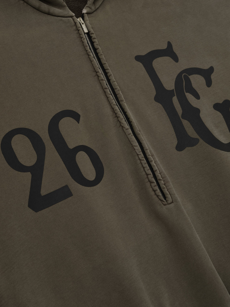 Baseball Club Half Zip Hoodie 3