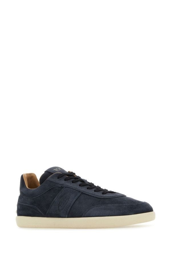 Navy blue suede Tabs sneakers - 2