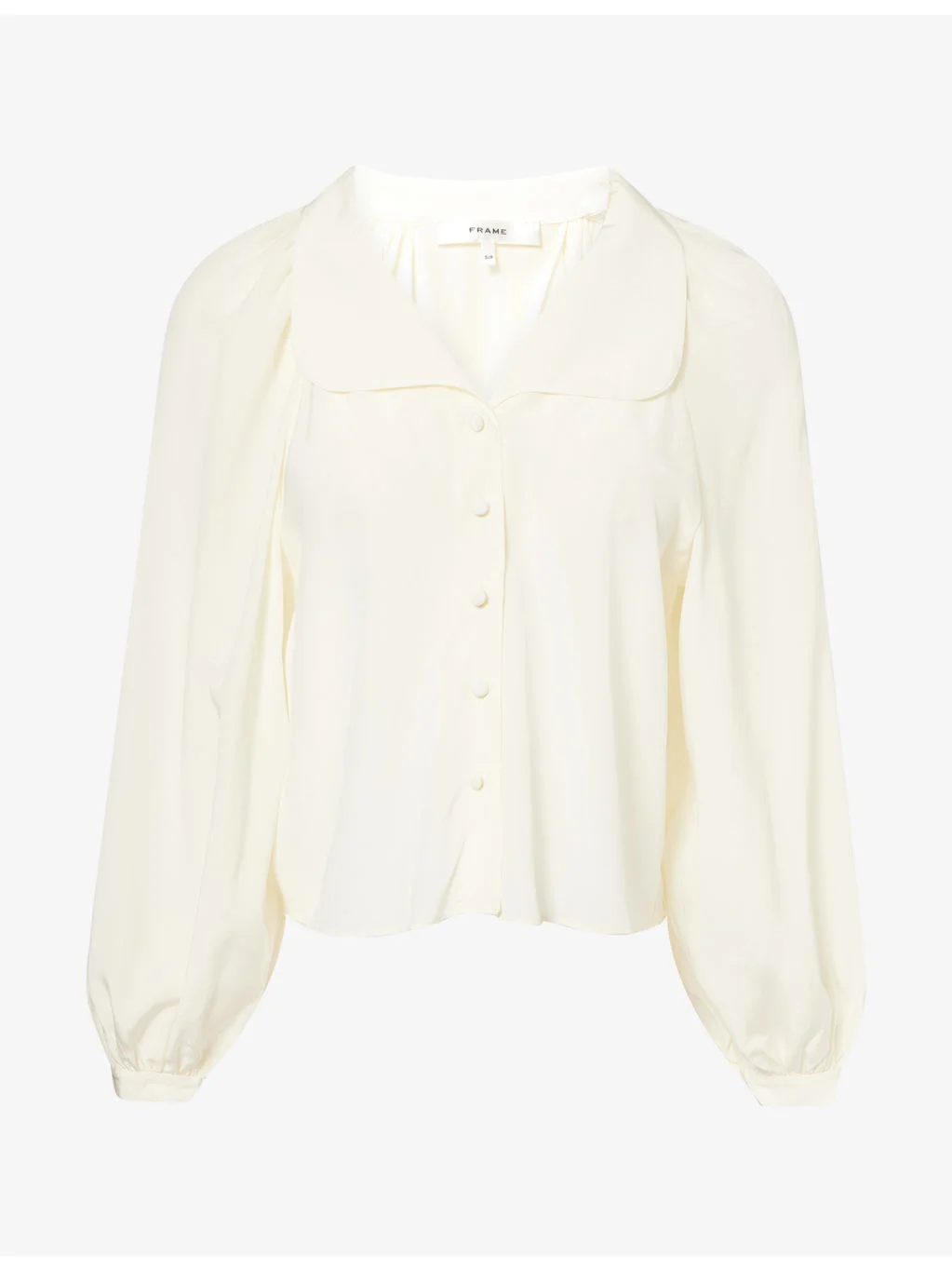 The Gala Collared Silk Shirt - 1