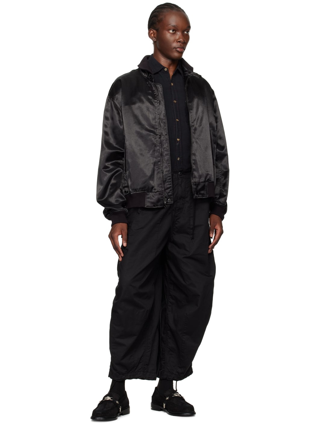 SSENSE Exclusive Black Loafers - 5