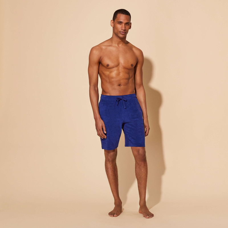 Vilebrequin Unisex Terry Bermuda Shorts Solid outlook