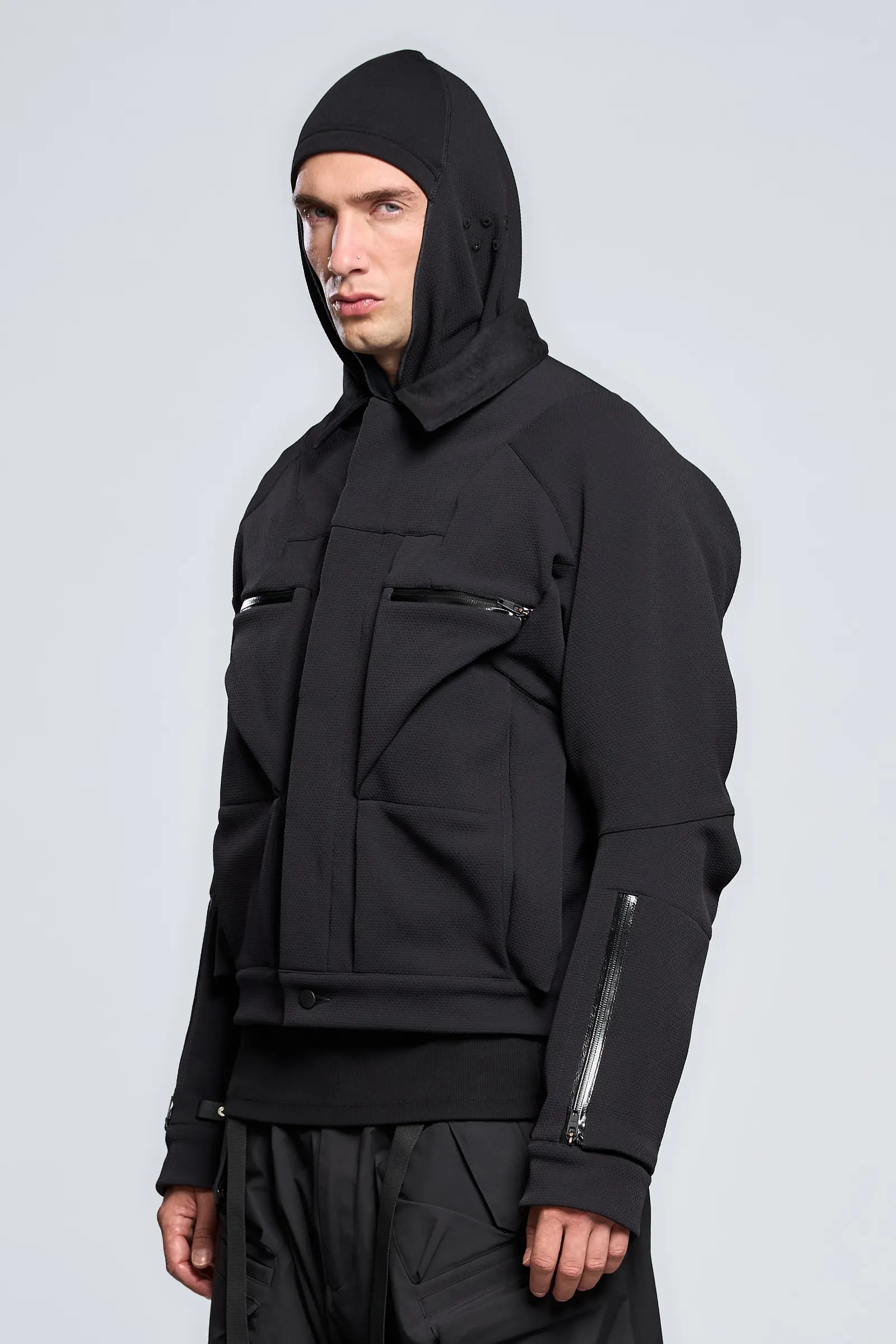 ACRONYM CA1-SS Modular schoeller® WB-400™ Hood Scarf ACRONYM CA1-SS Modular schoeller® WB-400™ Hood Scarf