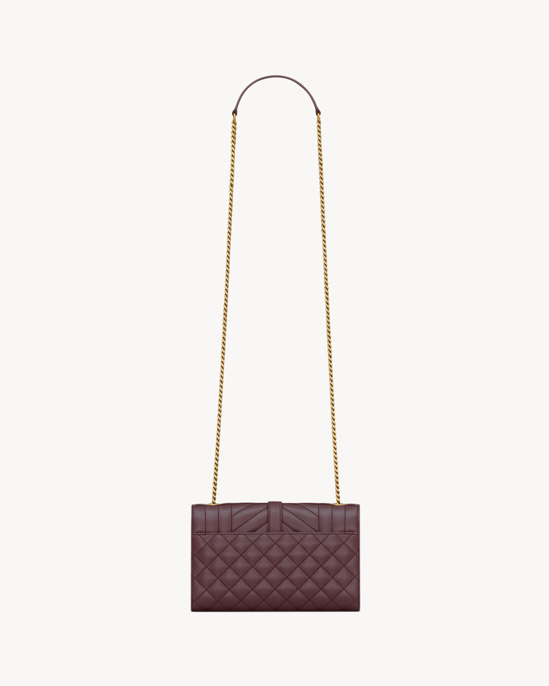 SAINT LAURENT ENVELOPE SMALL IN GRAIN DE POUDRE LEATHER outlook