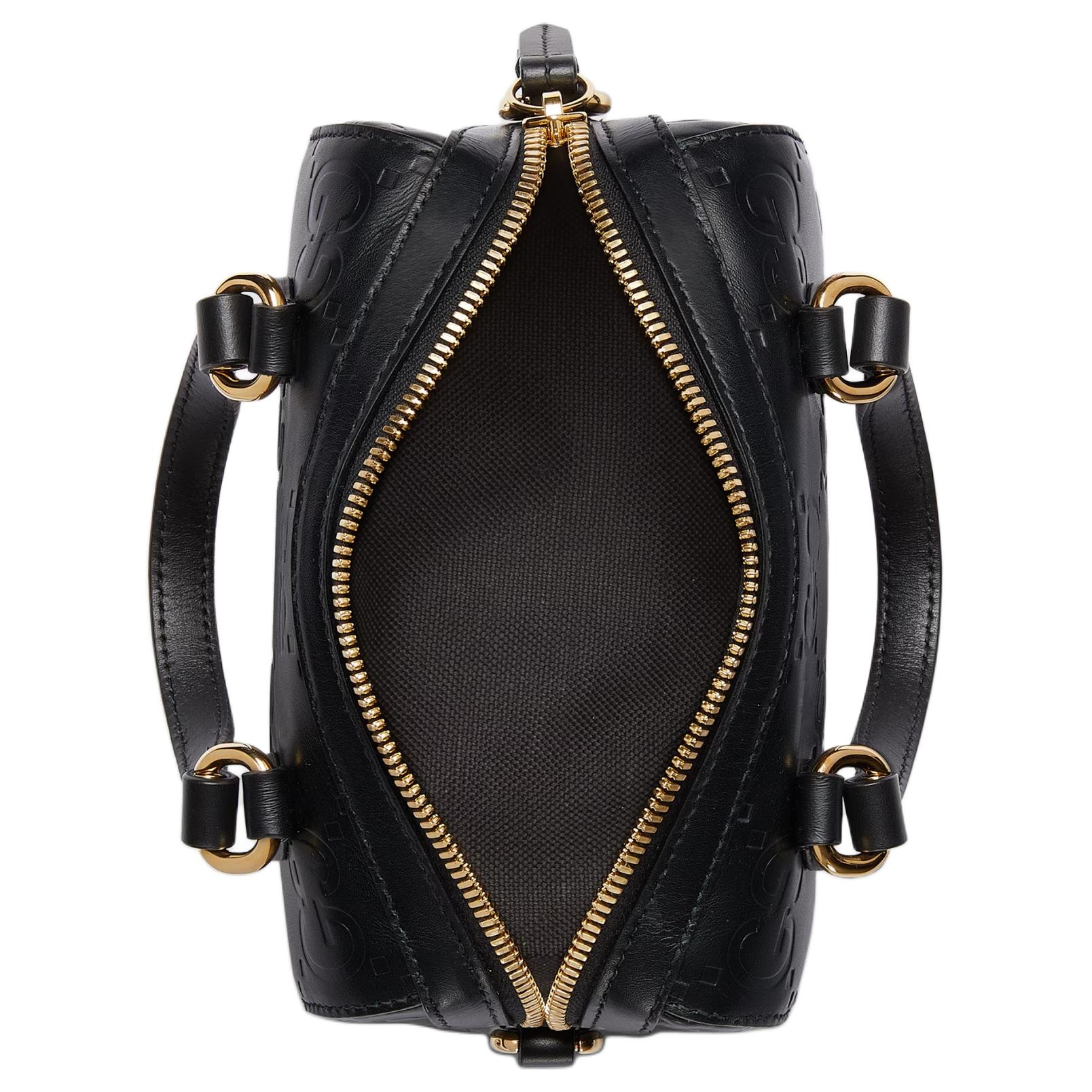 (WMNS) Gucci GG Super Mini Top Handle Bag 'Black' 790130-AADLO-1000 - 7