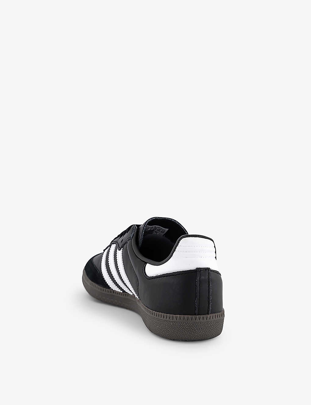 Samba OG logo-print leather low-top trainers - 4