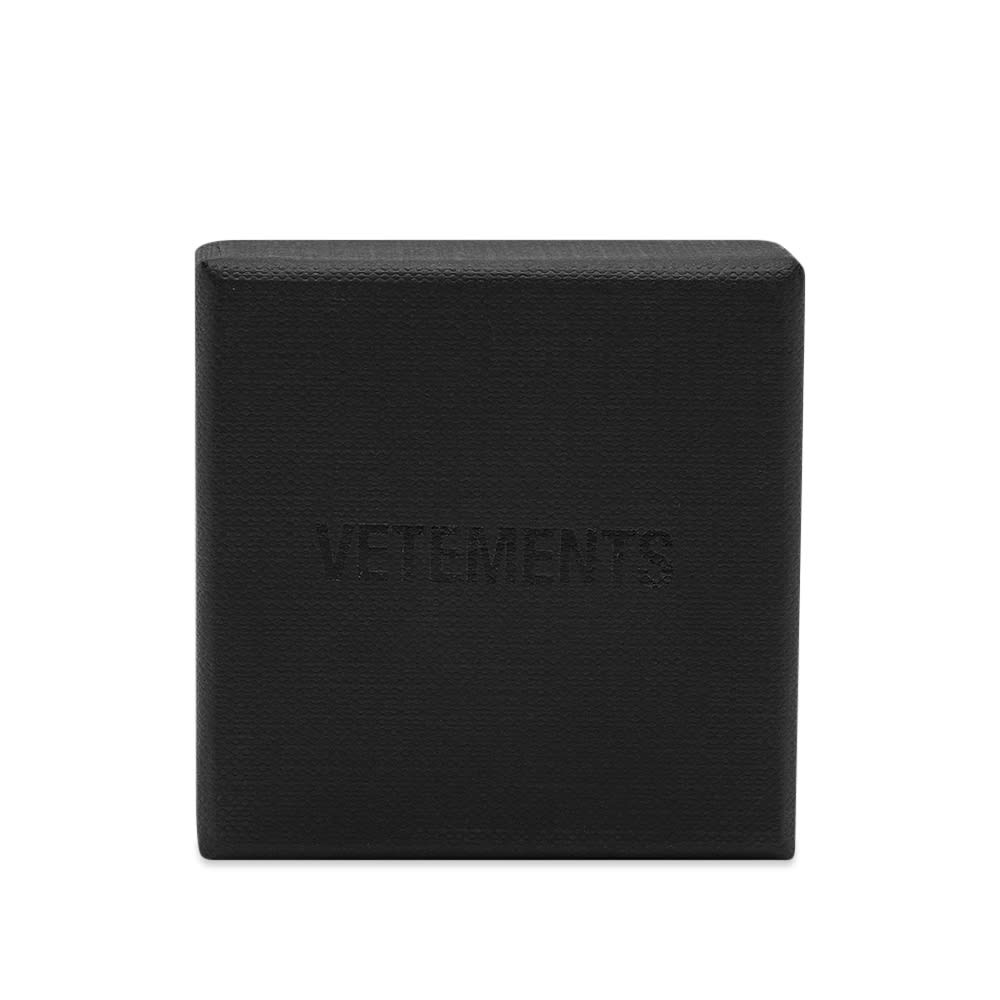 VETEMENTS Logo Ring - 4