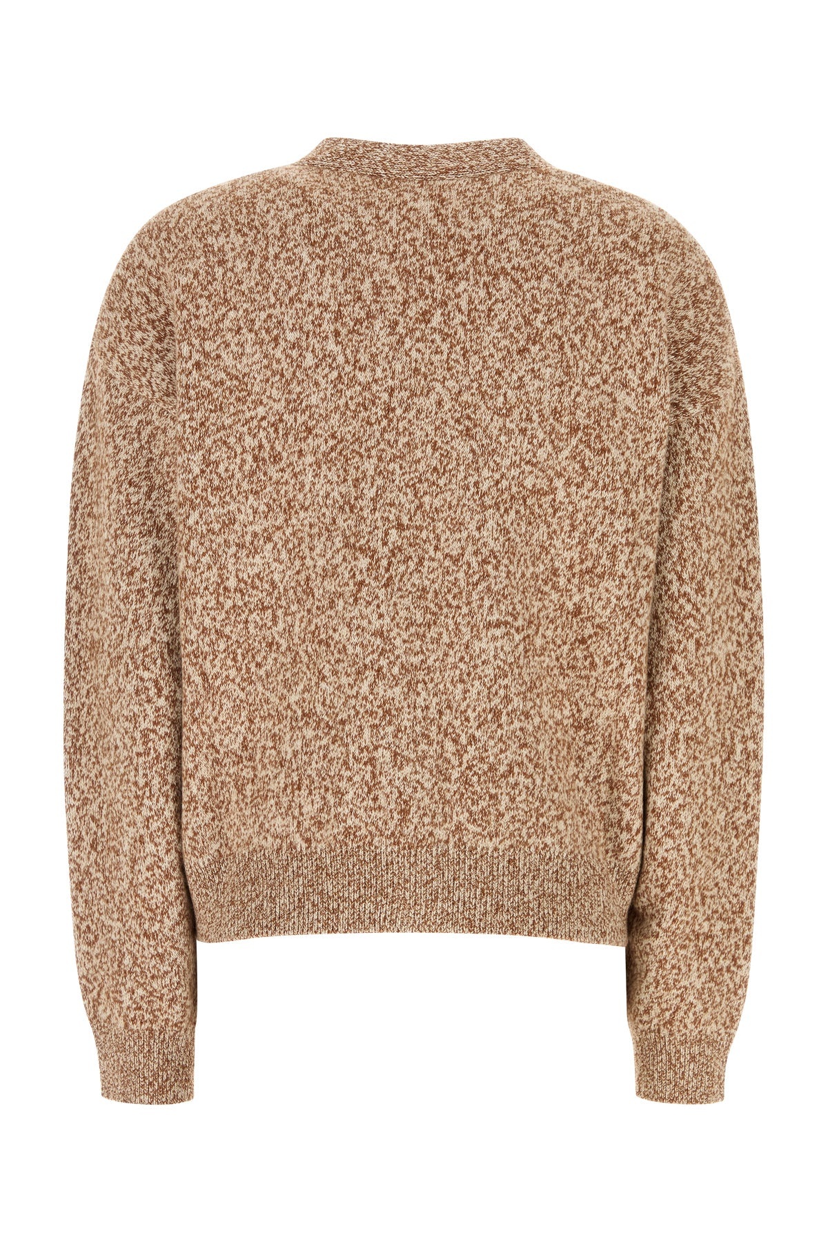 Two-tone wool blend cardigan - 2