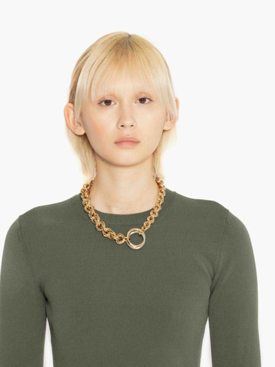 JW Anderson OVERSIZED LOOPS MULTI-LINK NECKLACE outlook