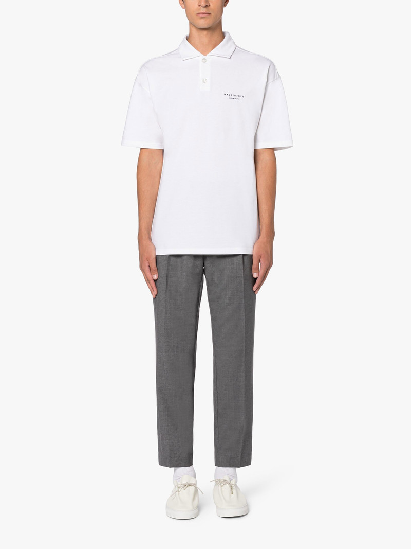 Mackintosh THE STANDARD LIGHT GREY WOOL TROUSERS outlook
