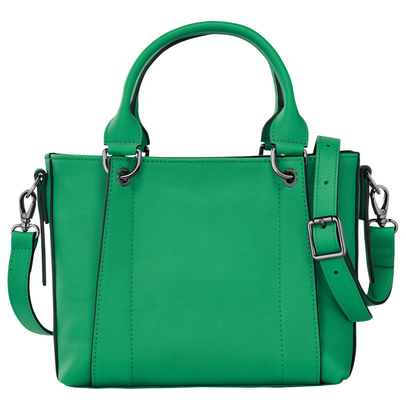 Longchamp 3D S Handbag Green - Leather 4
