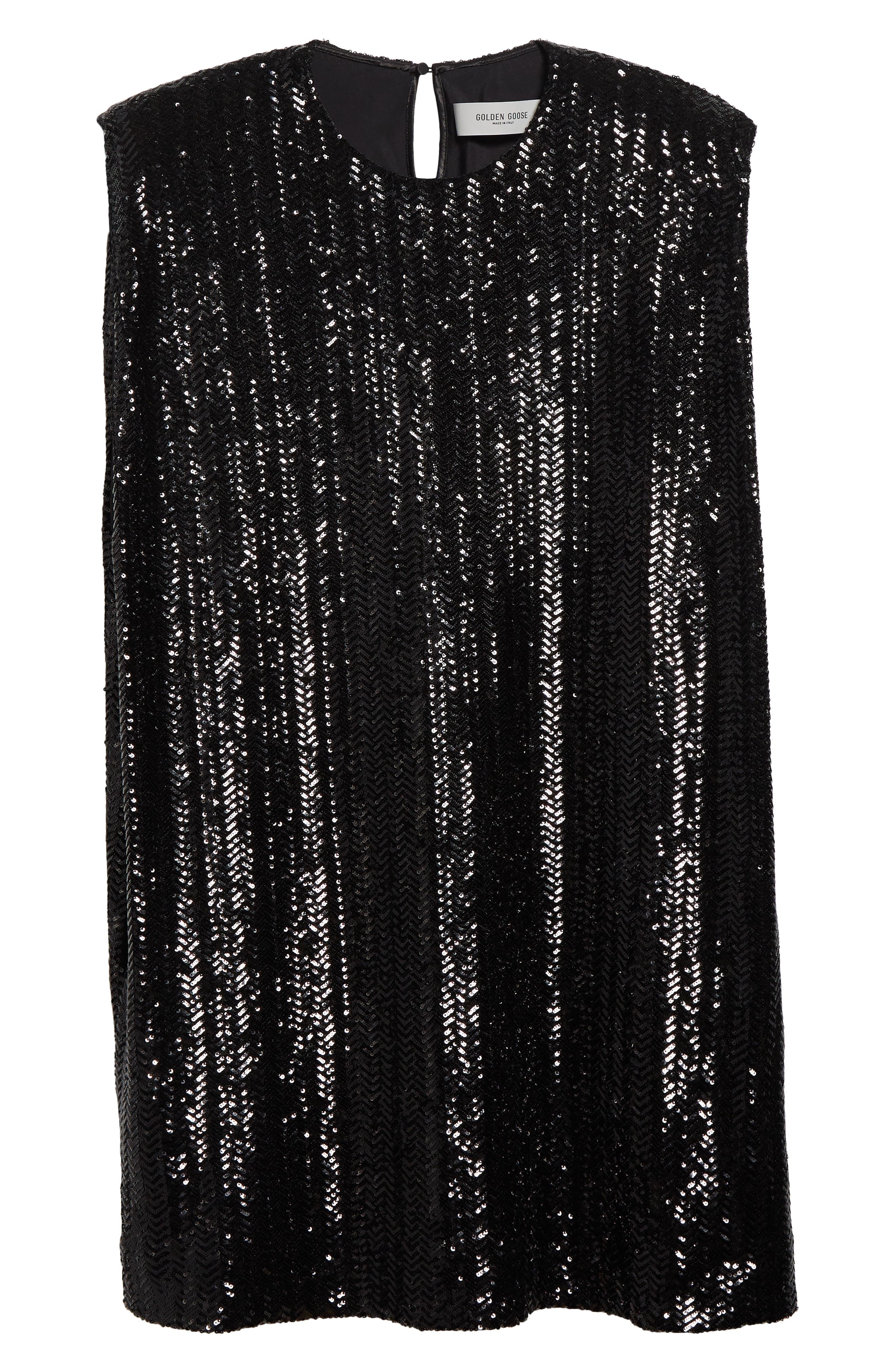 Golden Goose Journey Sequin Minidress in Black at Nordstrom - 5