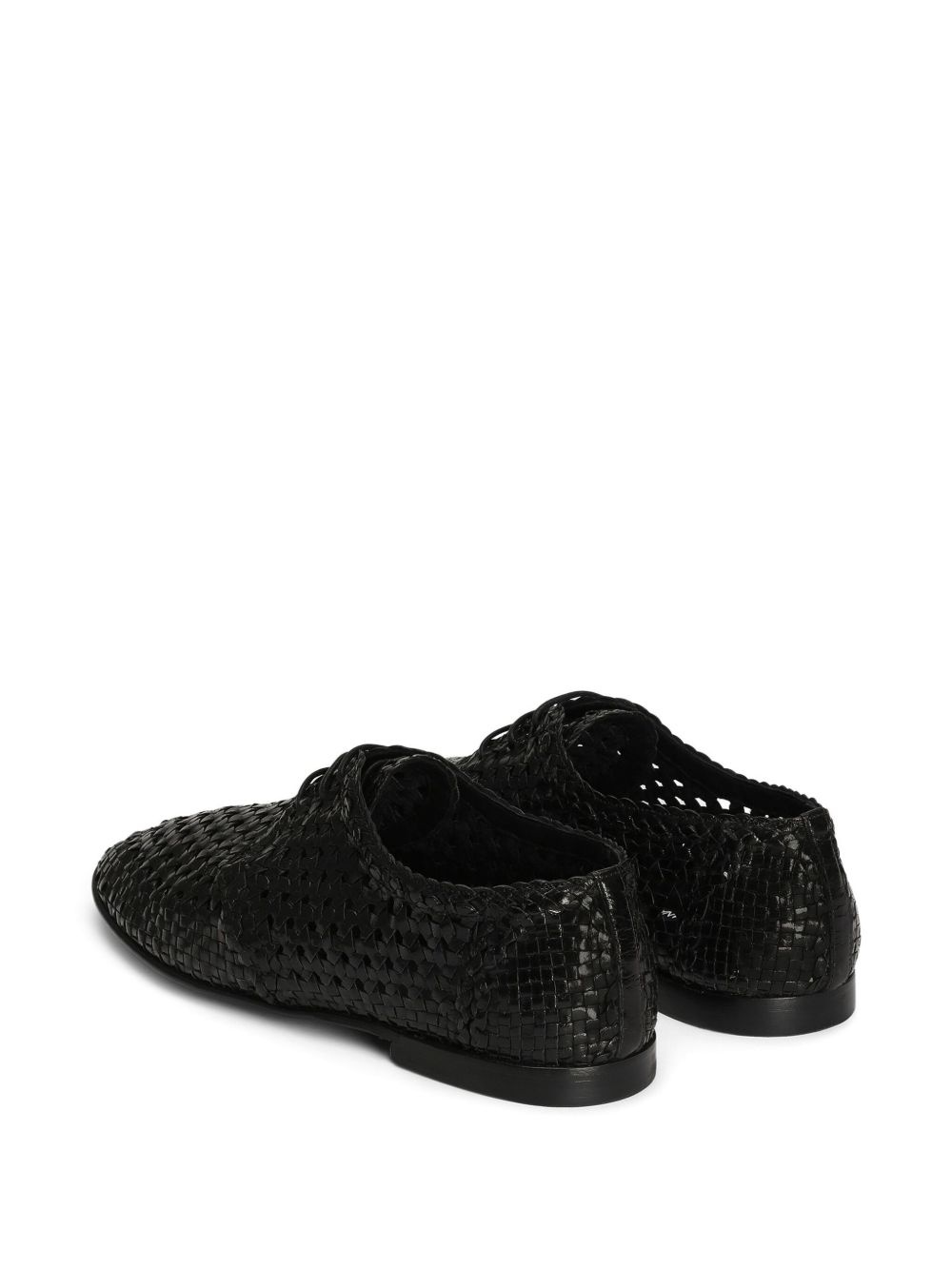 leather derby shoes - 3