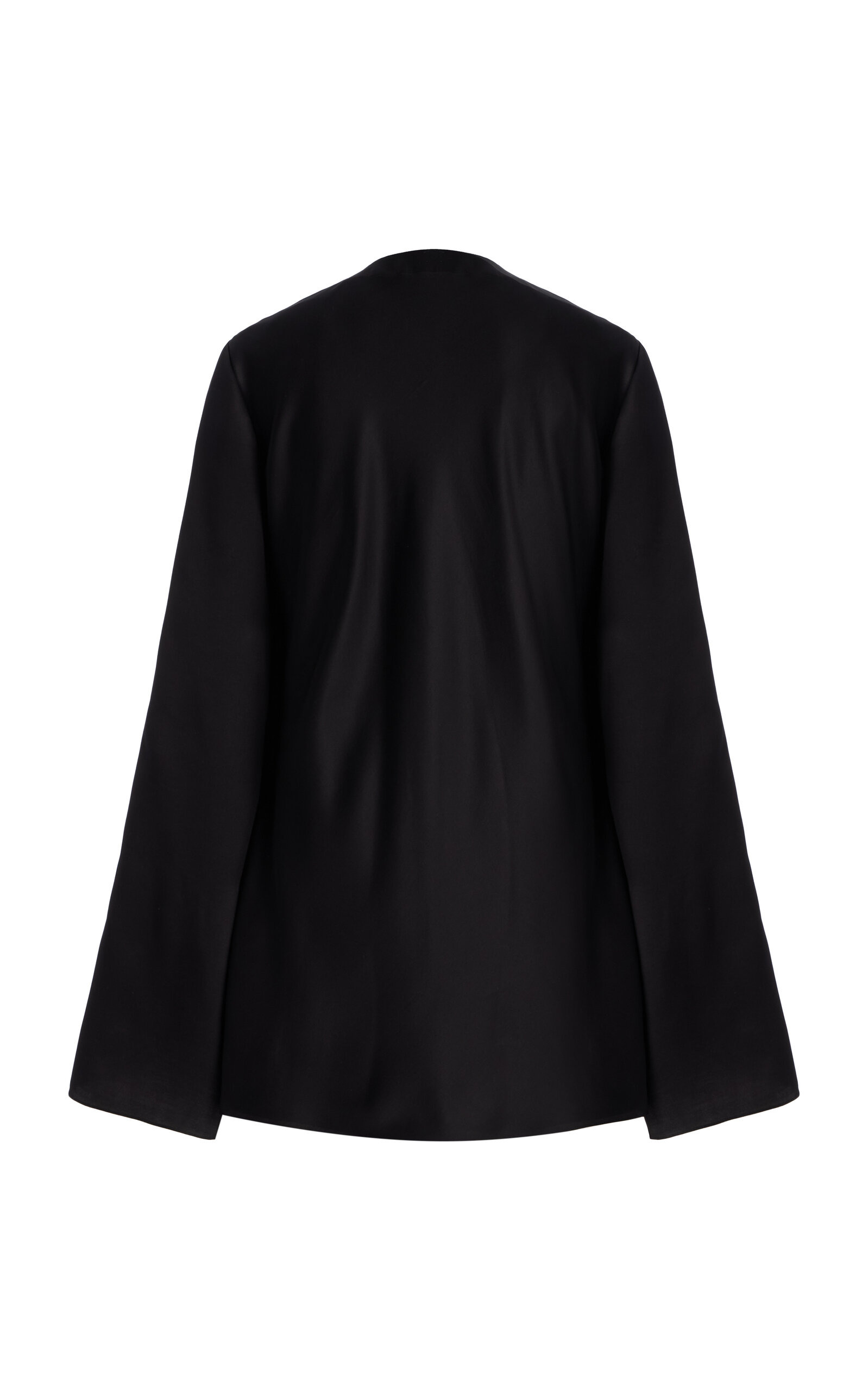 The Ella Fluid Twill Mini Dress black - 3