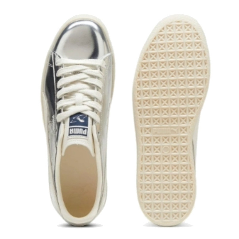 (WMNS) PUMA Clyde 'Silver' 396488-01 4
