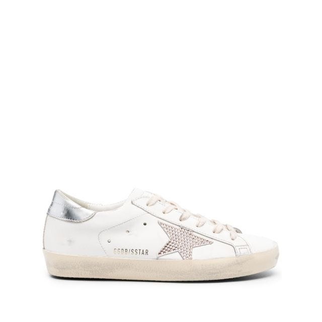 Super-Star leather sneakers silver details - 1