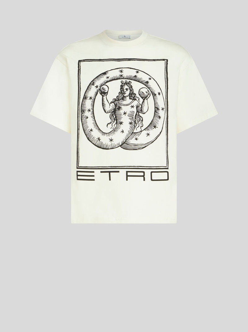 T-SHIRT WITH ALLEGORY OF ETERNITY PRINT 1