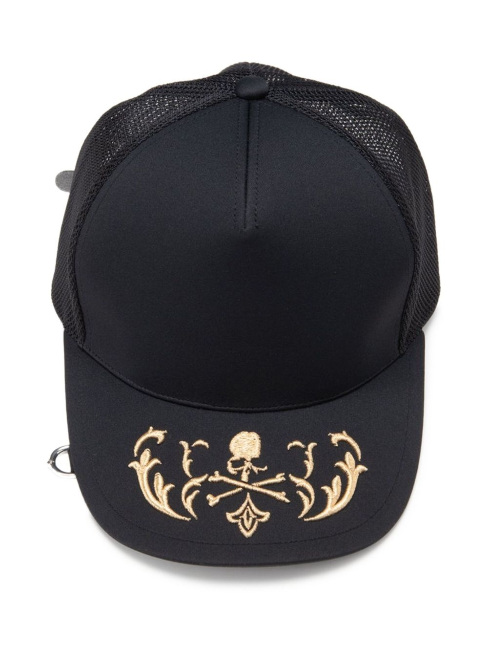 embroidered cap - 3