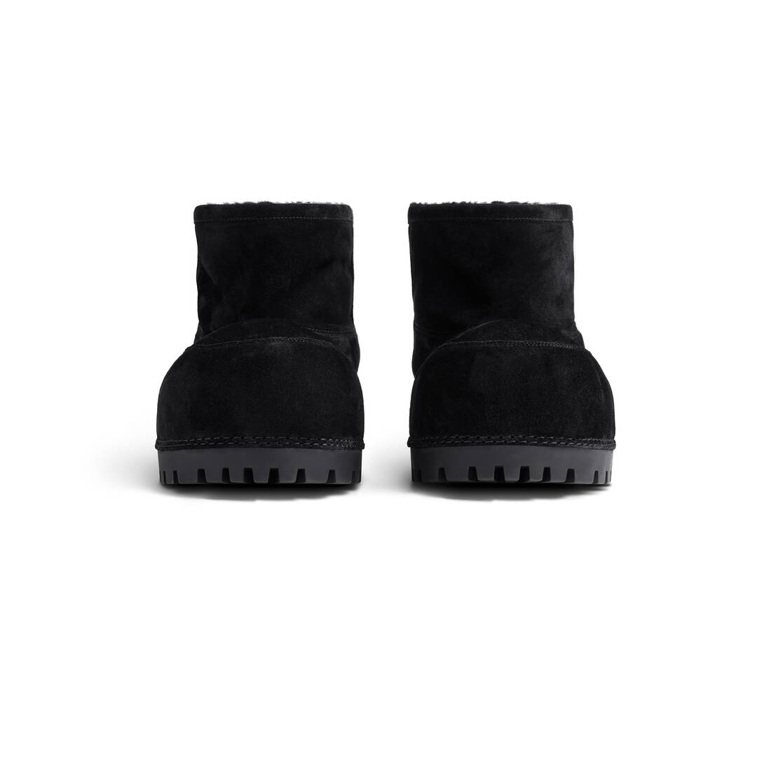 Men's Alaska Fur Bootie in Black - 3