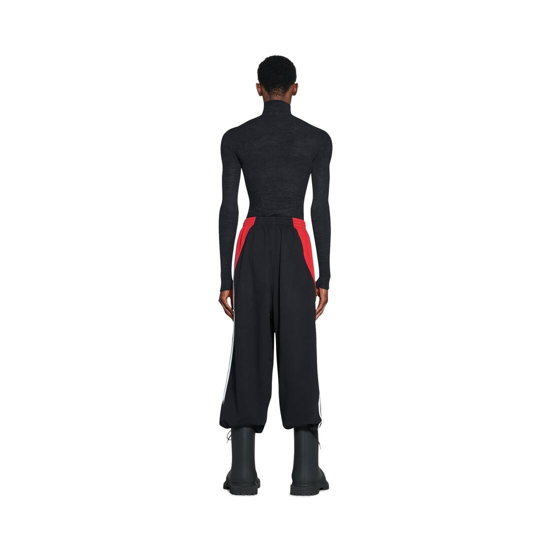 Men's Balenciaga / Adidas Baggy Sweatpants in Black - 4