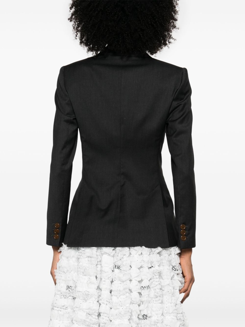 wool blazer - 4