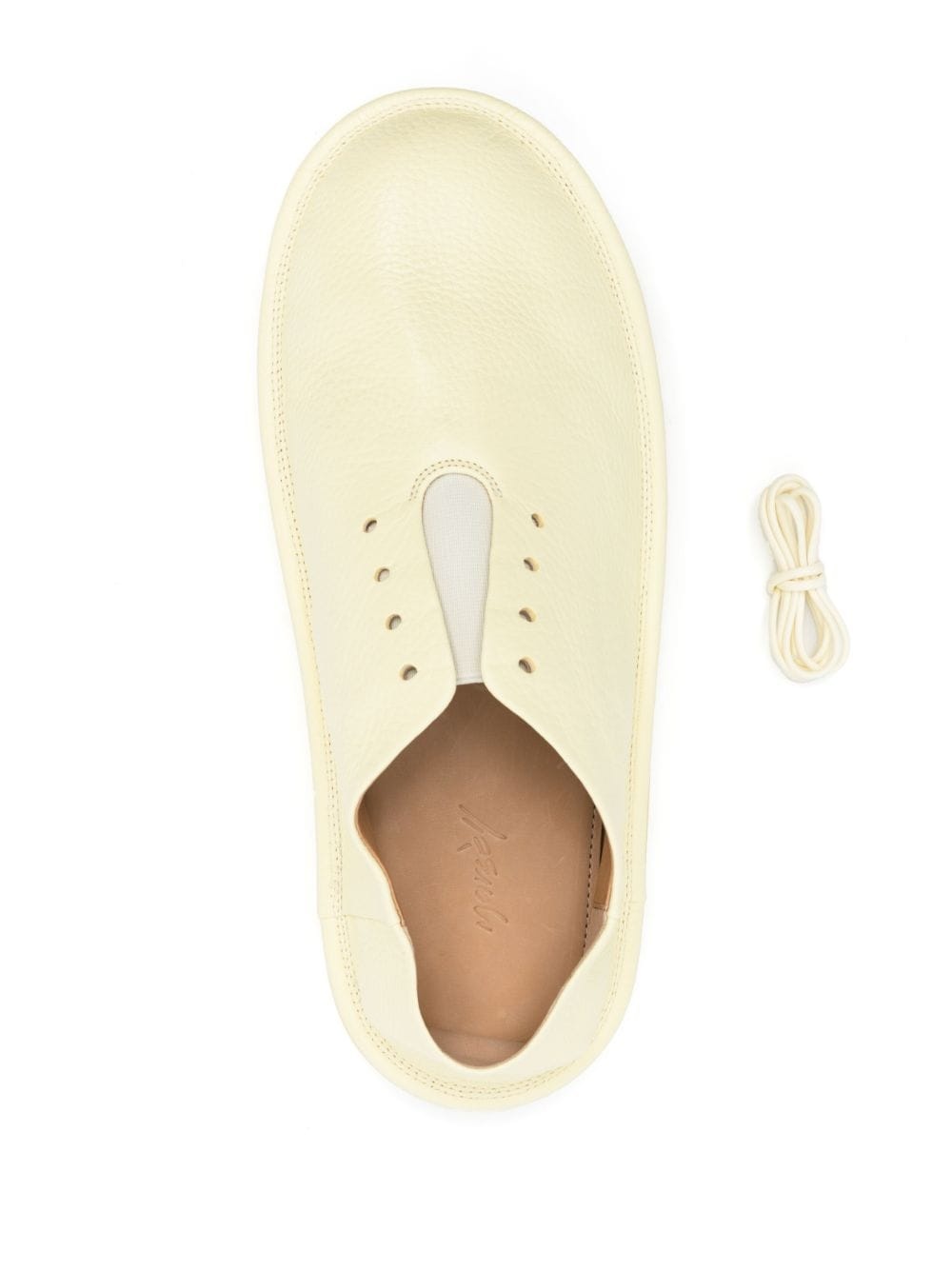 almond-toe lace-up Oxford shoes - 4