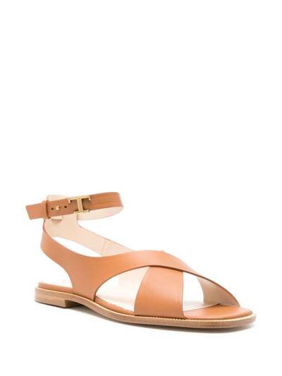 Tod's Kenia leather sandals outlook