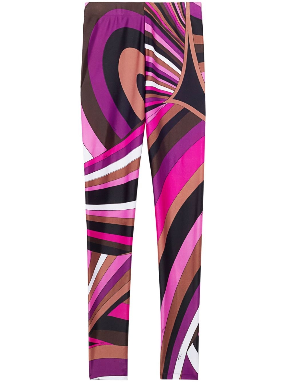 iride-print leggings - 1