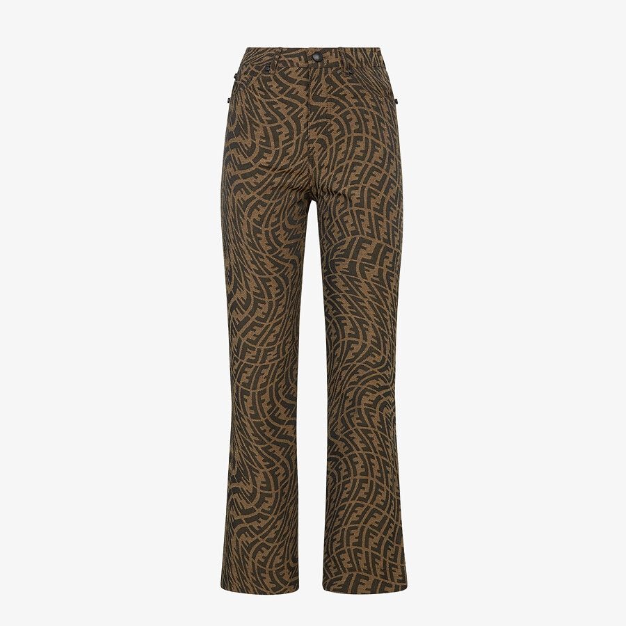 Brown canvas pants - 1