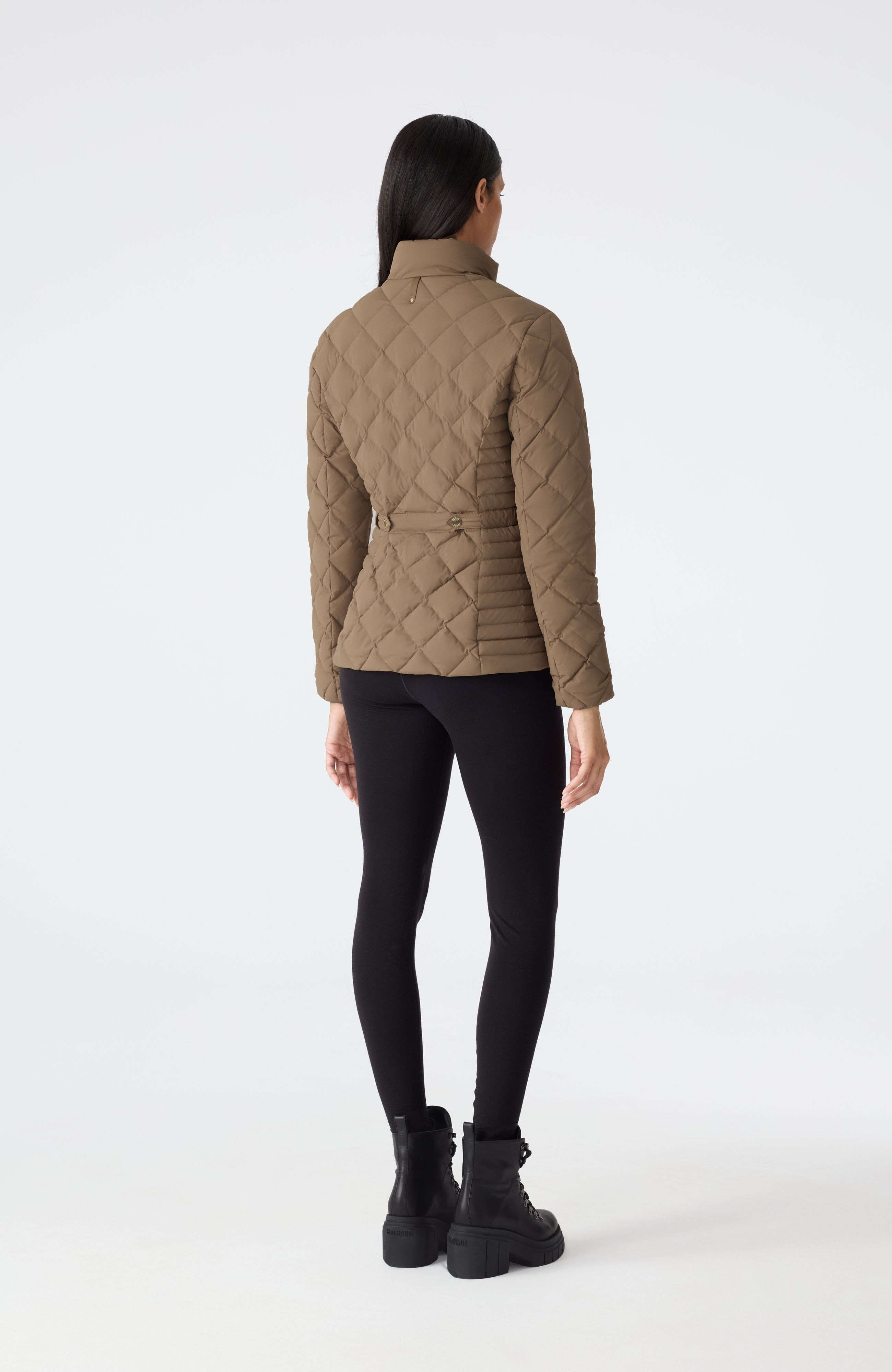 VIK Diamond Quilted Down Jacket - 4