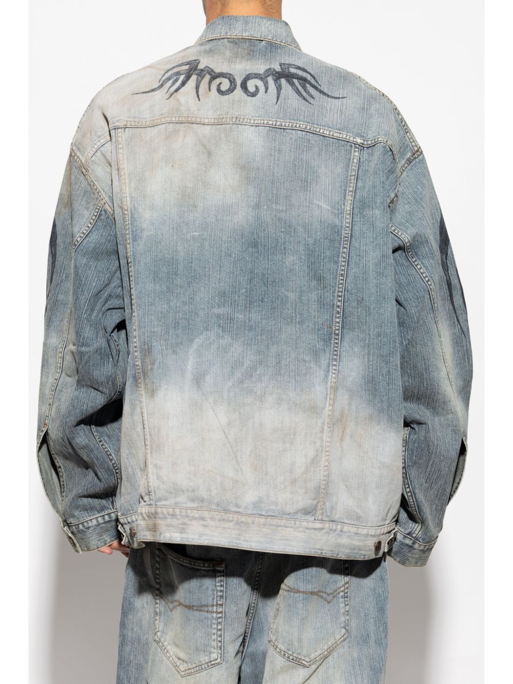 Y2K denim jacket - 4